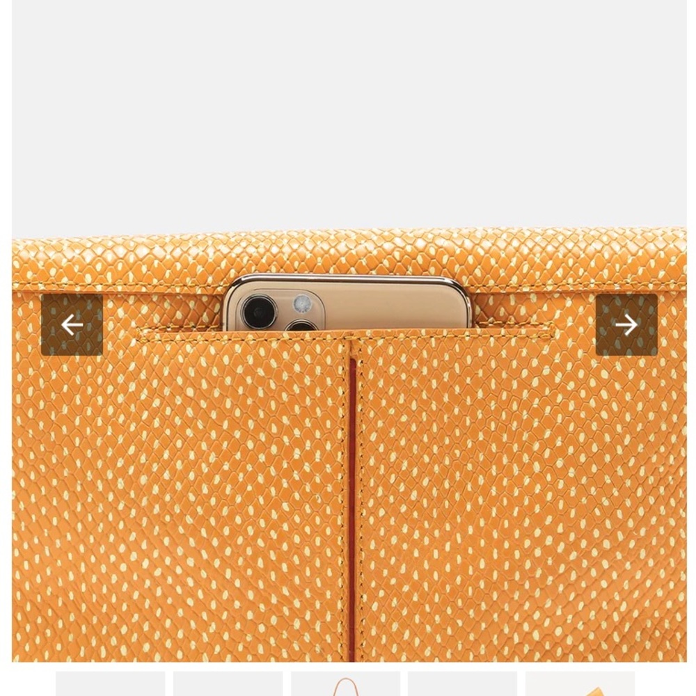 - NWT Hammitt VIP | Apricot Tan Snake/Brushed Gold | Med - Picture 11 of 12